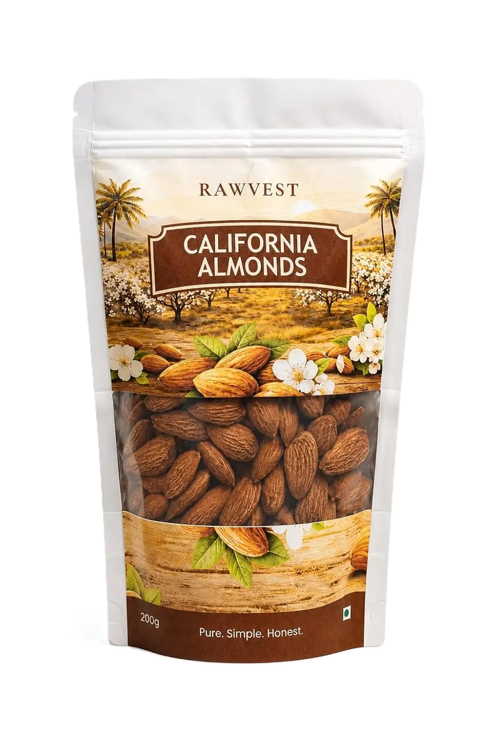 Rawvest California Almonds